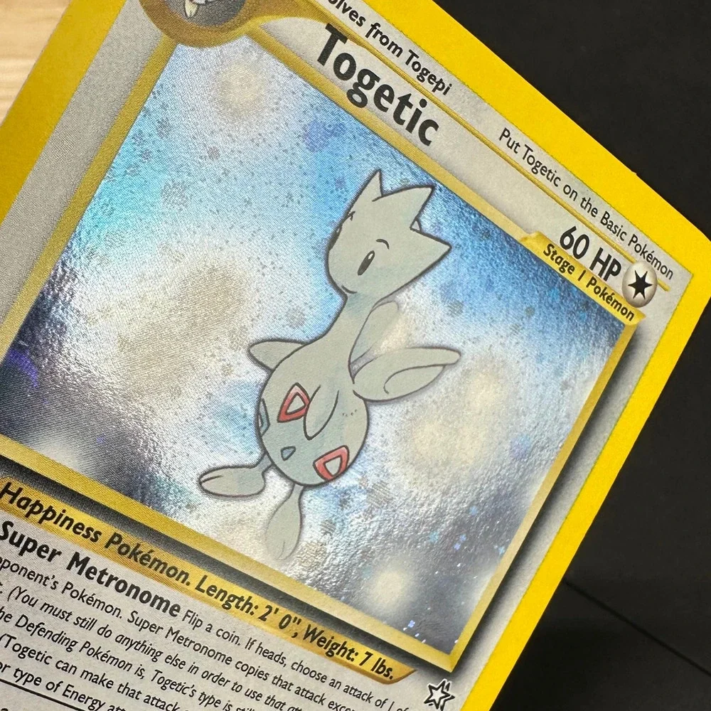 Pokemon TCG Togetic Neo Genesis 016/111 Holo Rare Unlimited NM SWIRL